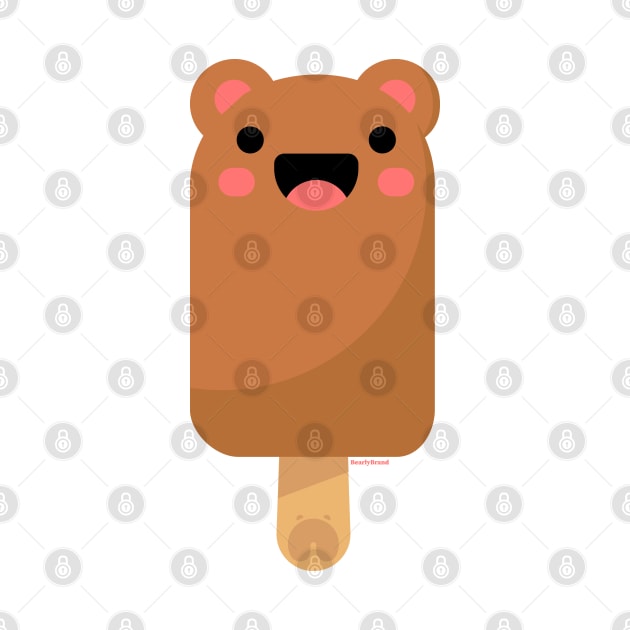 Cute Bear Popsicle for Bear Lovers and Admirers | Gay Bear | BearlyBrand by The Bearly Brand