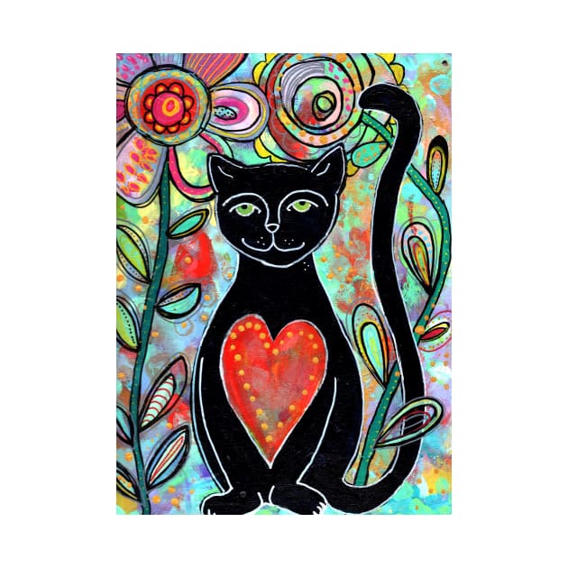 Black Cat Love by gaea