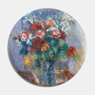 Bouquet de fluers  by Camille Pissarro Pin