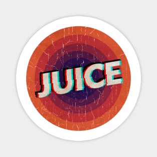 VINTAGE ORANGE CIRCLE - Juice Magnet