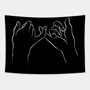 Pinky Promise Tapestry