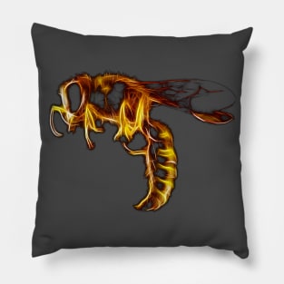 Bee Gold Pillow