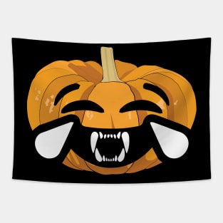 Halloween Pumpkin : Emoji Edition Tapestry