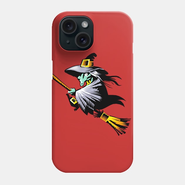 Witch Phone Case by linesdesigns