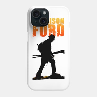 harrison ford themed graphic design by ironpalette Phone Case