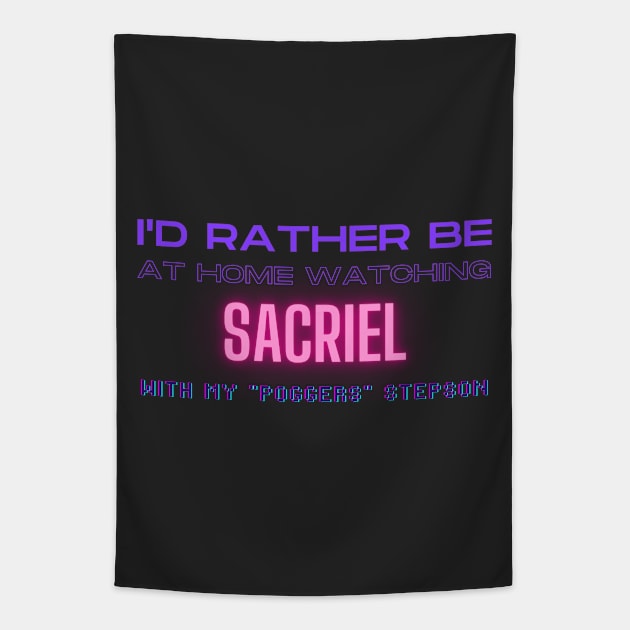 Sacriel poggers stepson twitch youtube content creator Tapestry by LWSA