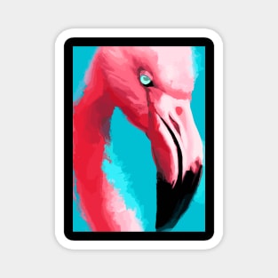 Flamingo Head Magnet