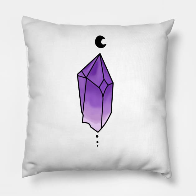 Amethyst Pillow by Qwerty