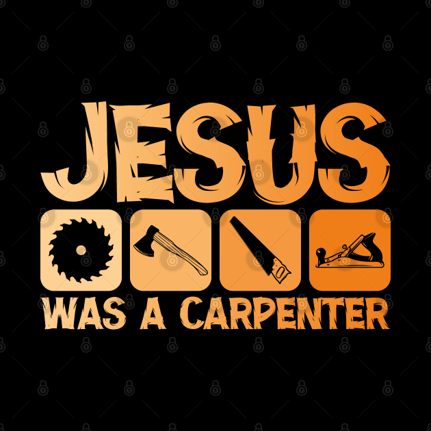 Jesus Was A Carpenter Retro by Atelier Djeka