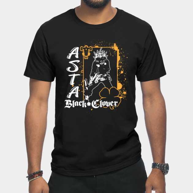 Disover Black Clover Asta Grunge T-Shirt - Black Clover - T-Shirt