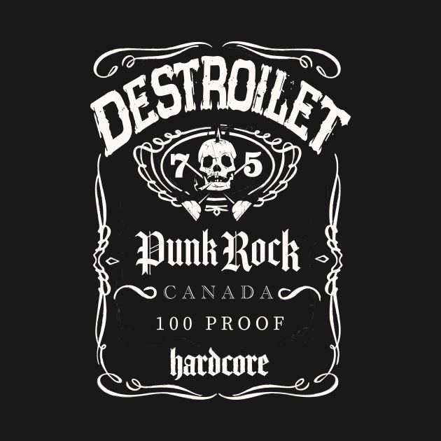 DESTROILET Band JD Brand by destro