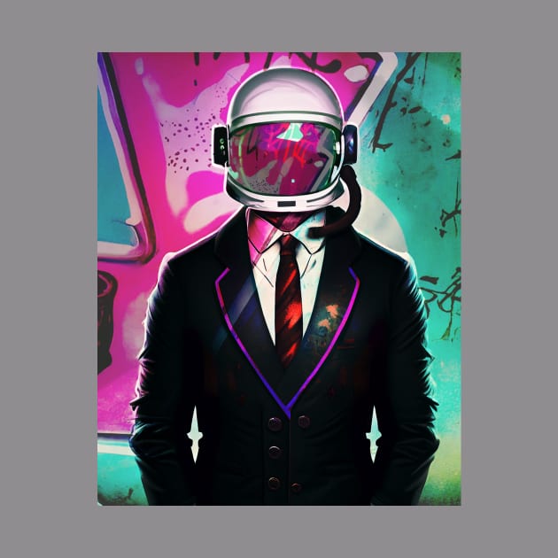 Graffiti Spaceman by FlySquareWare