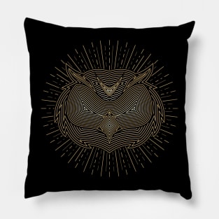 The Head Owl Pillow