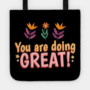 You are doing great Tote