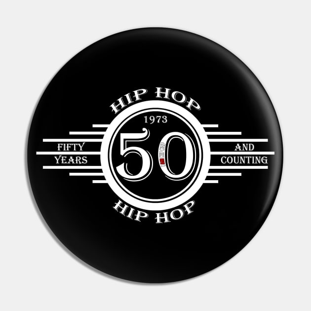 IAHH - 50 YEARS and COUNTING (WHITE LETTER) Pin by DodgertonSkillhause