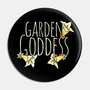 Garden Goddess Pin