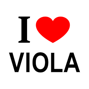 I ❤️ VIOLA I LOVE VIOLA I HEART VIOLA T-Shirt