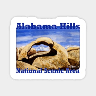 Alabama Hills National Scenic Area, California Magnet