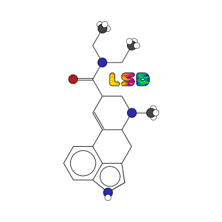 LSD Molecule T-Shirt