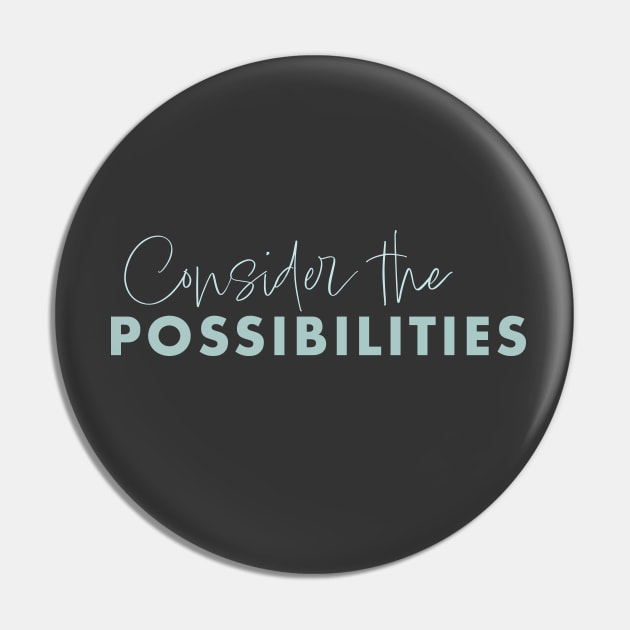 Consider the Possibilities Pin by Stonework Design Studio