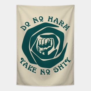 Do No Harm Take No Sht Tapestry