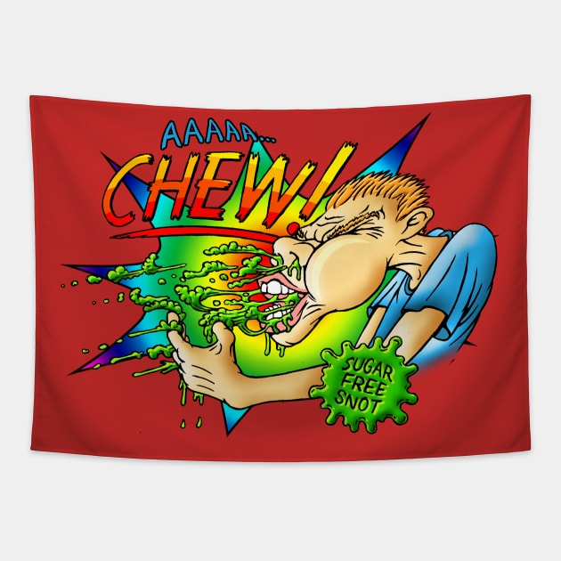 CHEW Sugar Free SNOT Tapestry by Adatude