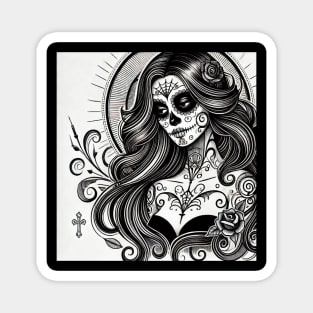 The gothic catrina Magnet