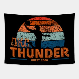 okc thunder Tapestry