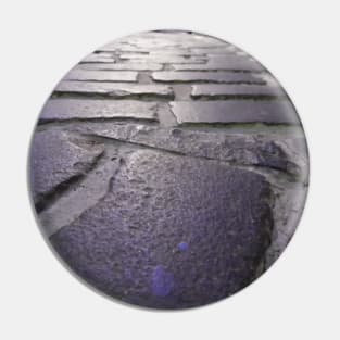 Scottish Photography Series (Vectorized) - Glasgow Cobble Stones Pin