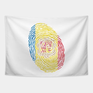 Andorra Fingerprint Tapestry