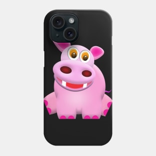 hippo a Phone Case