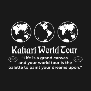 Kahari World Tour White T-Shirt