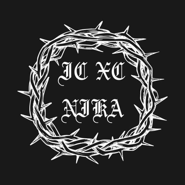 IC XC Nika Crown of Thorns Christian Metal Hardcore Punk by thecamphillips