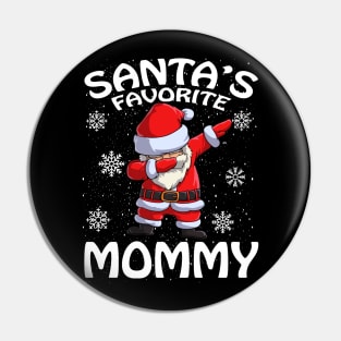 Santas Favorite Mommy Christmas Pin