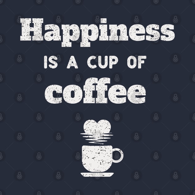 Happiness is a cup of coffee by Hussein@Hussein