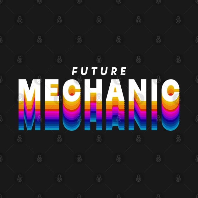 future mechanic in gradient color by rsclvisual