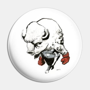 Buffalo Boxer Pin