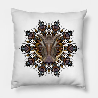 Warthog mandala Pillow