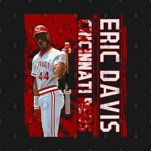 Eric davis || cincinnati reds by Aloenalone