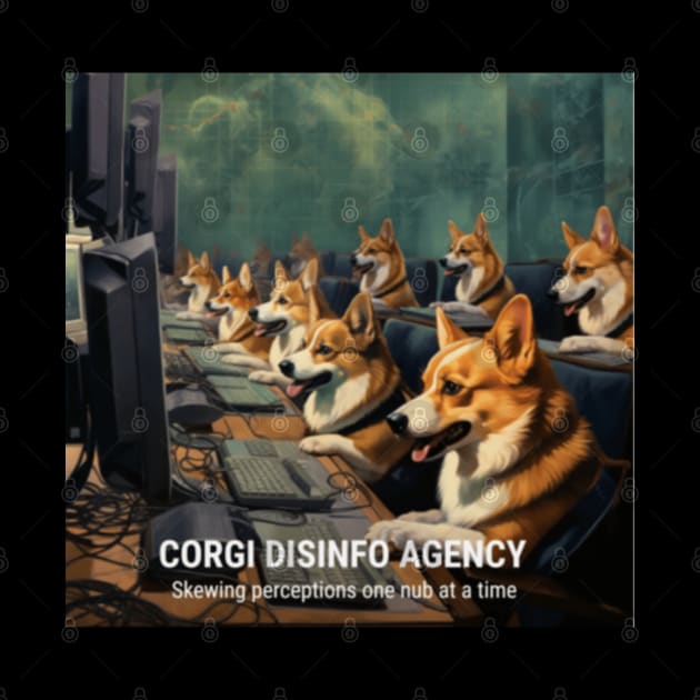 Corgi Disinformation Agency by AtomicChonk