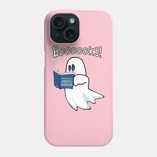 Boooks: A Midsummer Night's SCREAM Phone Case by Bowl of Surreal