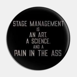 Stage Management Pin