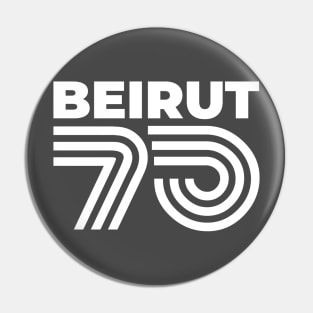 Beirut 75 Pin