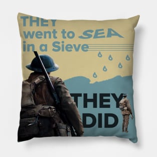 they went to sea Pillow