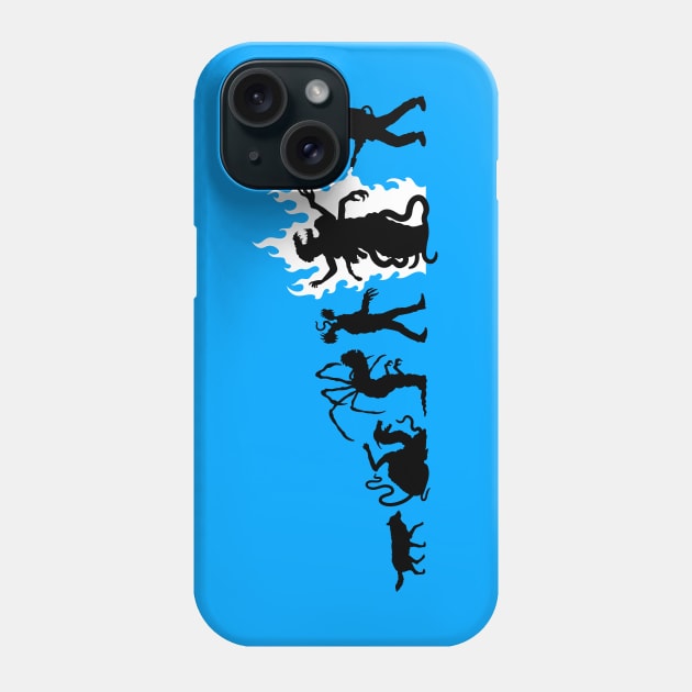 Thing Evolution Phone Case by demonigote