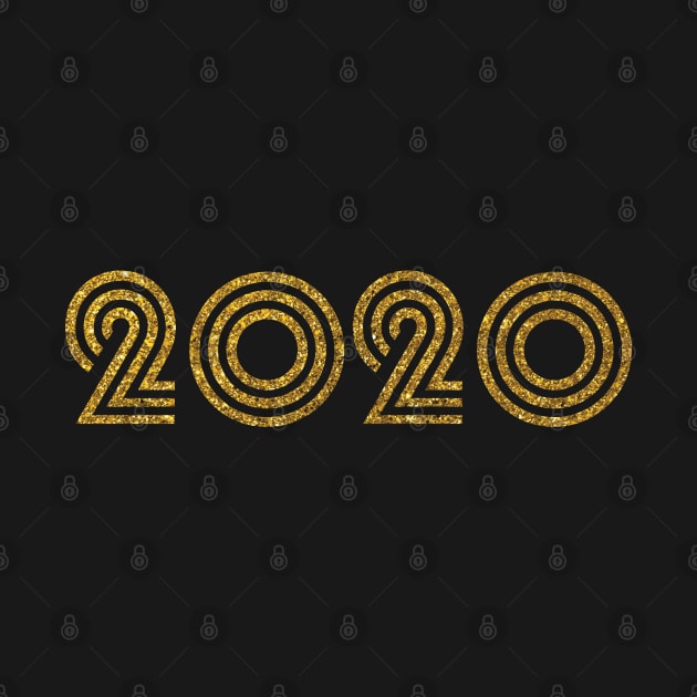 2020 Birth Year Glitter Effect by Elsie Bee Designs