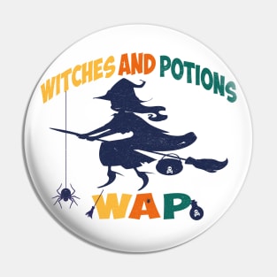 Witches and Potions Pin