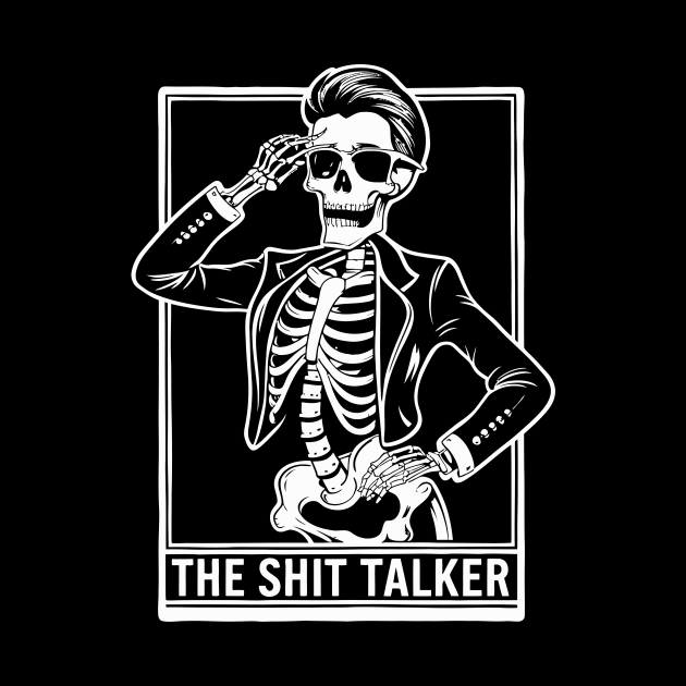 Funny Tarot Card : The Shit Talker by Custom Prints HD