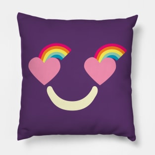 Rainbow Power Love Pillow