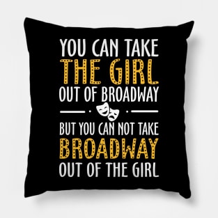 Broadway Girl Pillow